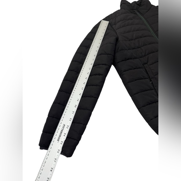 Original Penguin Quilted Puffer Jacket Black Men’s Large - Picture 8 of 12